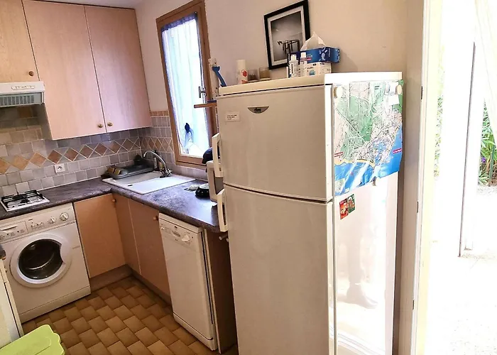 Apartman T2 Pour 4 Pers., Jardin, Parking, Proche - Fr-1-607-160 Agde